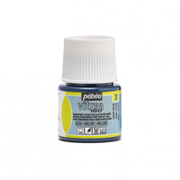Витражна боя за стъкло Pebeo Vitrea 160 гланц 45 ml – Светлосиньо
