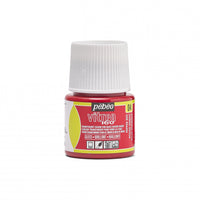 Витражна боя за стъкло Pebeo Vitrea 160 гланц 45 ml – Чушково червено