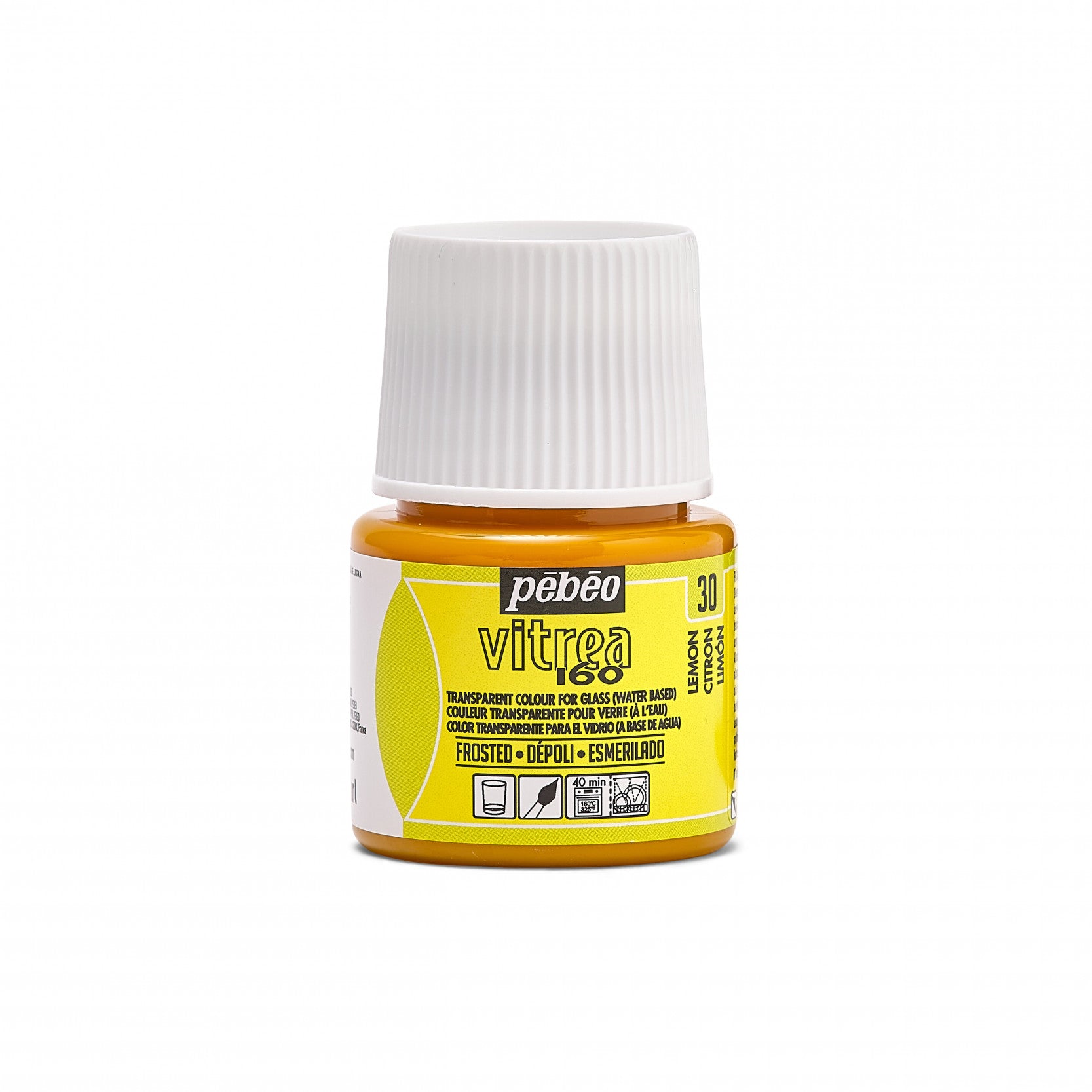 Pebeo Vitrea 160 витражна боя за стъкло 45 ml – Лимон