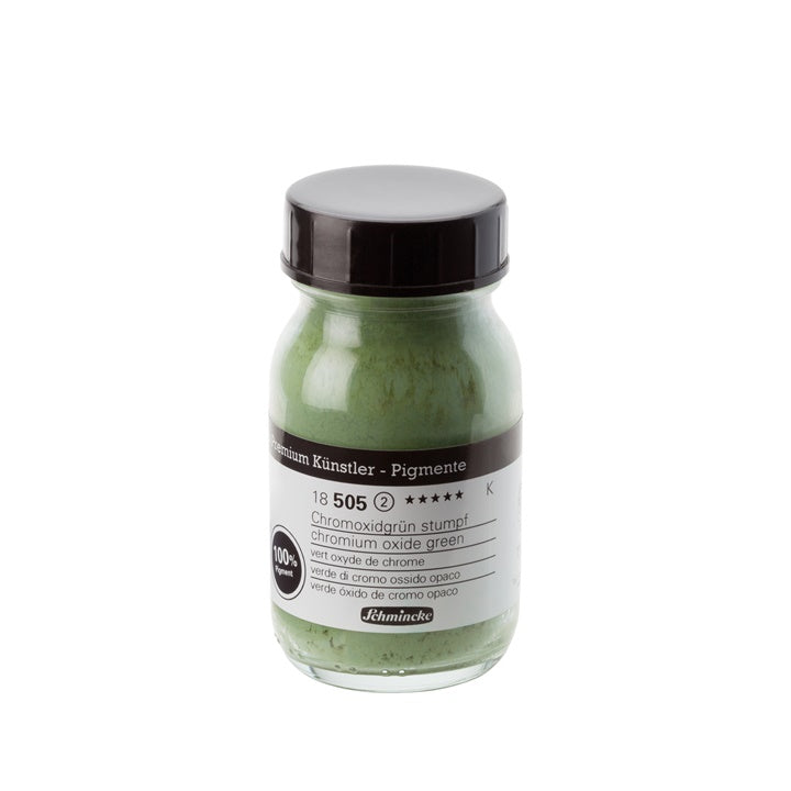 Пигменти Schmincke 100 ml – 505 Хромов оксид зелено