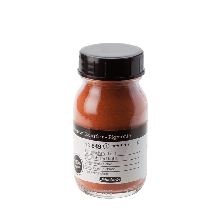 Пигменти Schmincke 100 ml – 649 Английско червено светло