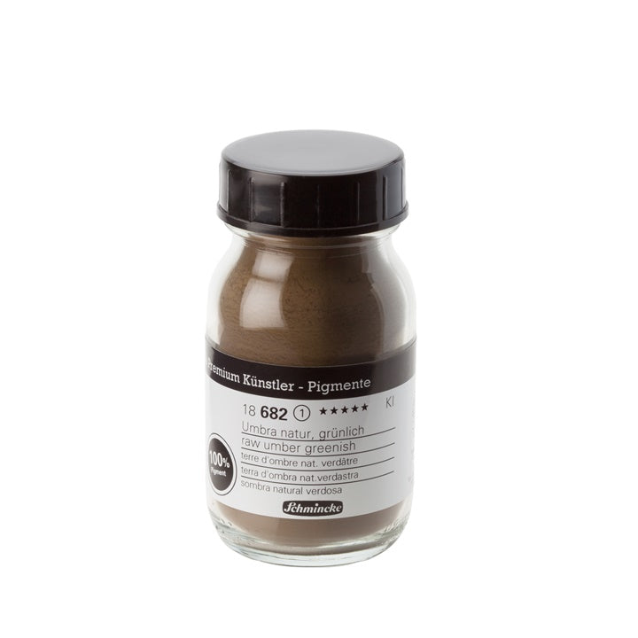 Пигменти Schmincke 100 ml – 682 Суров умбър зеленикав