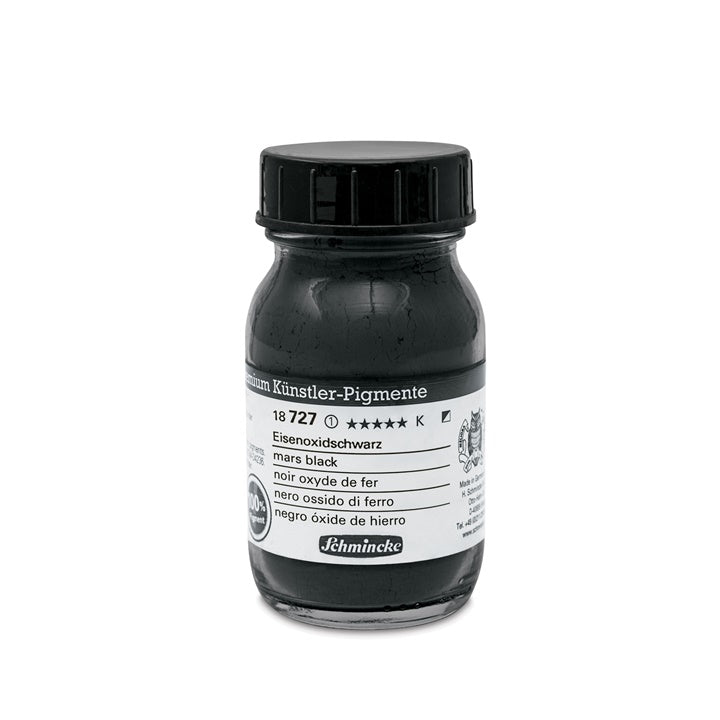 Пигменти Schmincke 100 ml – 727 Марс черно