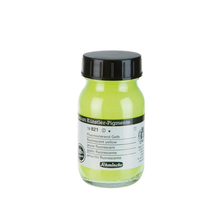 Пигменти Schmincke 100 ml – 821 Флуоресцентно жълто