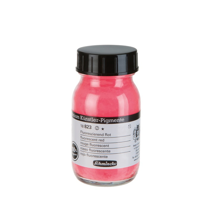 Пигменти Schmincke 100 ml – 823 Флуоресцентно червено