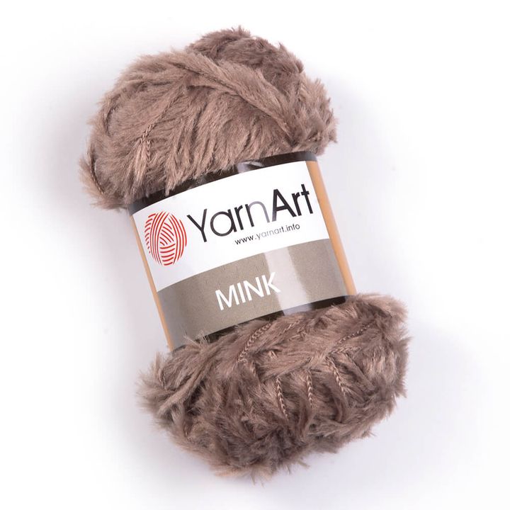 Прежда за плетене YarnArt Mink 50 гр. – 332 светло кафяво