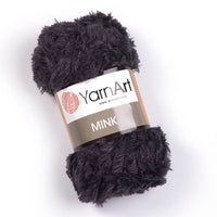Прежда за плетене YarnArt Mink 50 гр. – 336 черна