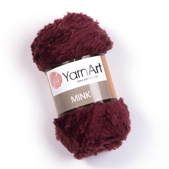 Прежда за плетене YarnArt Mink 50 гр. – 339 бордо