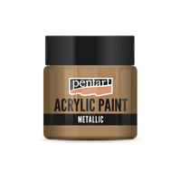 Метална акрилна боя - 50 ml – Бронз