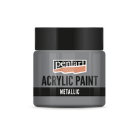 Метална акрилна боя - 50 ml – Олово