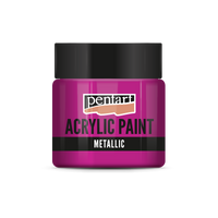 Метална акрилна боя - 50 ml – Магента