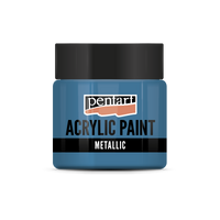 Метална акрилна боя - 50 ml – Светлосиньо