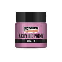Метална акрилна боя - 50 ml – Светъл люляк