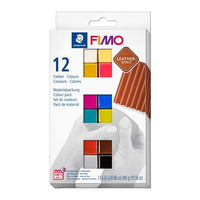 Полимерен комплект FIMO LEATHER EFFECT 12x25g — изображение 1