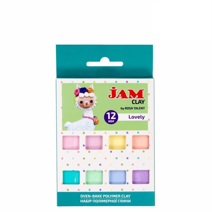 Полимерна глина Rosa Talent - комплект Lovely 12 x 20 g — изображение 1
