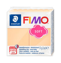 FIMO Мека полимерна глина 57g – Праскова