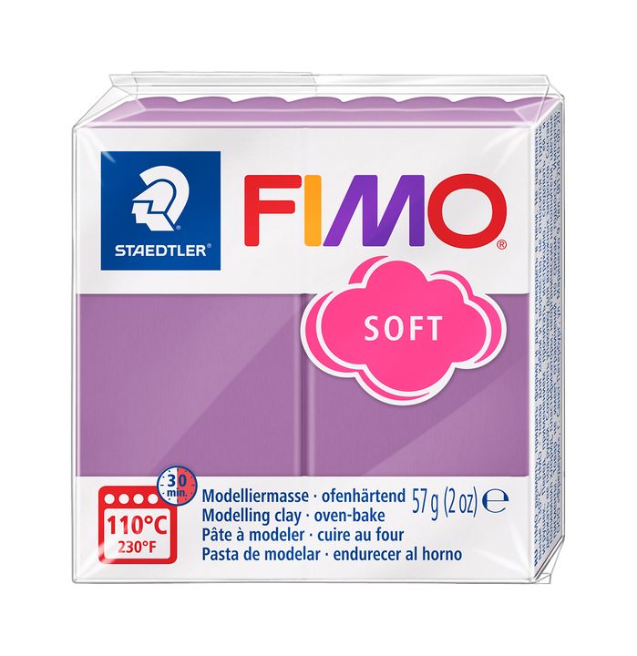 FIMO Мека полимерна глина 57g – Коктейл с боровинки