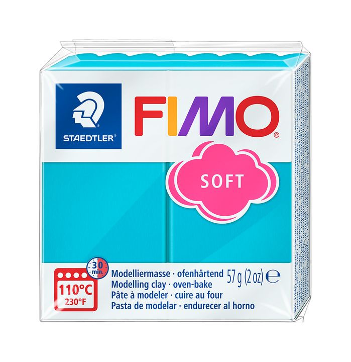 FIMO Мека полимерна глина 57g – Мента пиперита