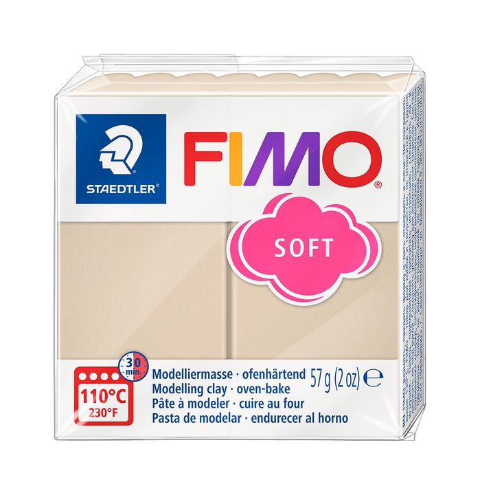 FIMO Мека полимерна глина 57g – Сахара
