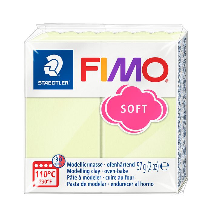 FIMO Мека полимерна глина 57g – Ванилия