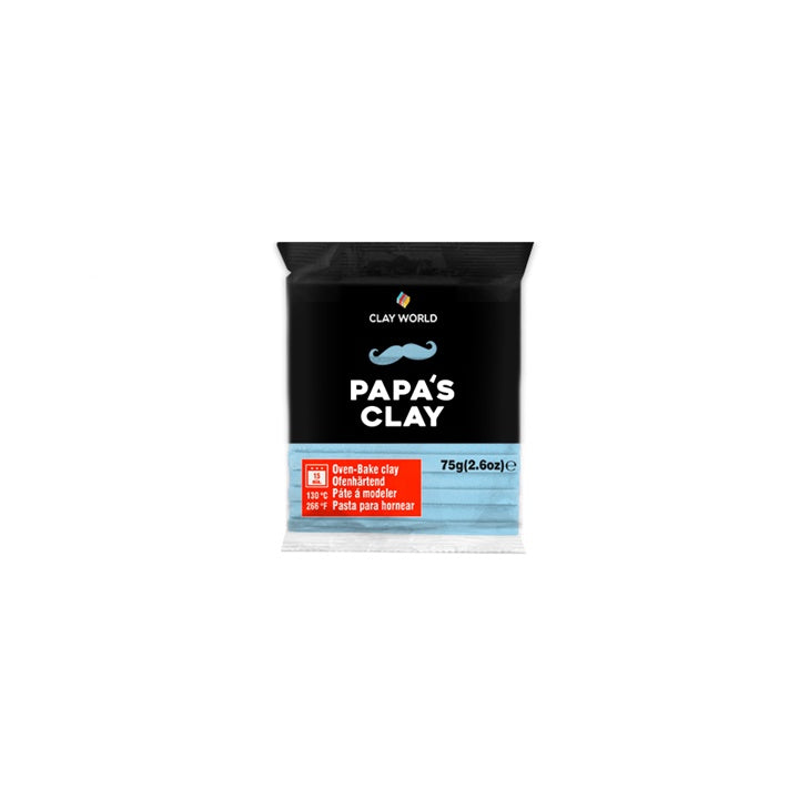 Полимерна глина на Papa's Clay 60 г – бебешко синьо