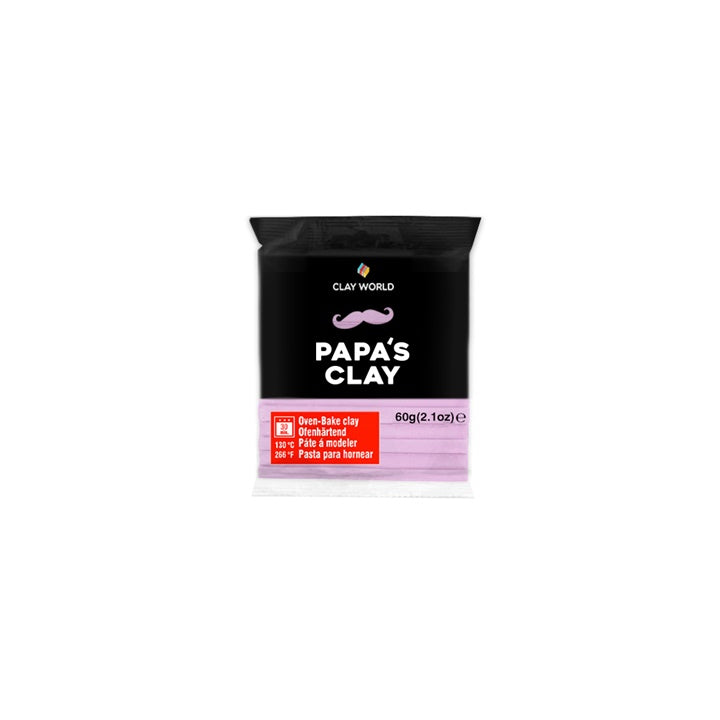 Полимерна глина на Papa's Clay 60 г – Люляк