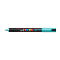 Маркер UNI POSCA PC-1MR 0.7 MM – зелен металик (M6)