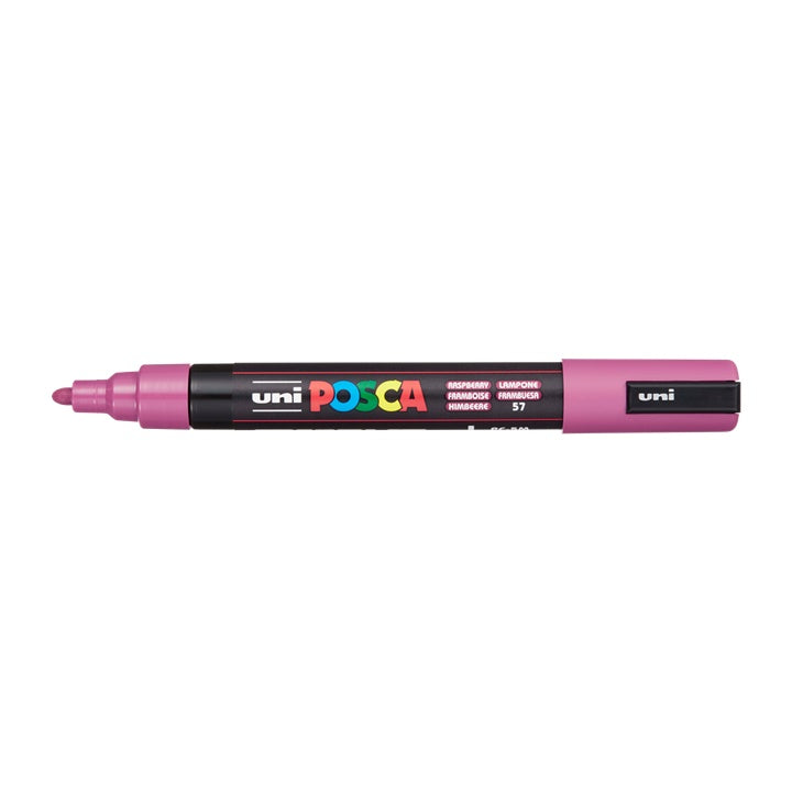 Маркер UNI POSCA PC-5M 1.8 - 2.5 MM – малина (57)