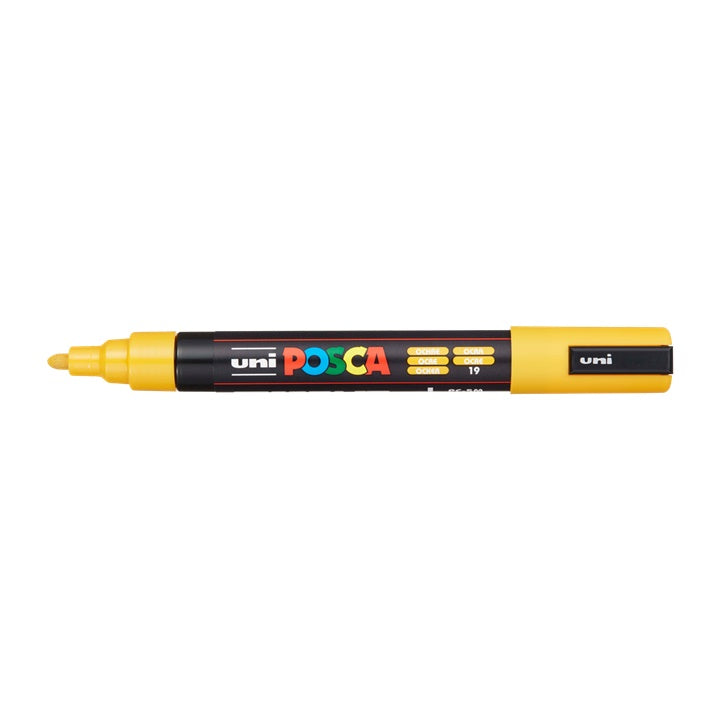 Маркер UNI POSCA PC-5M 1.8 - 2.5 MM – охра (19)