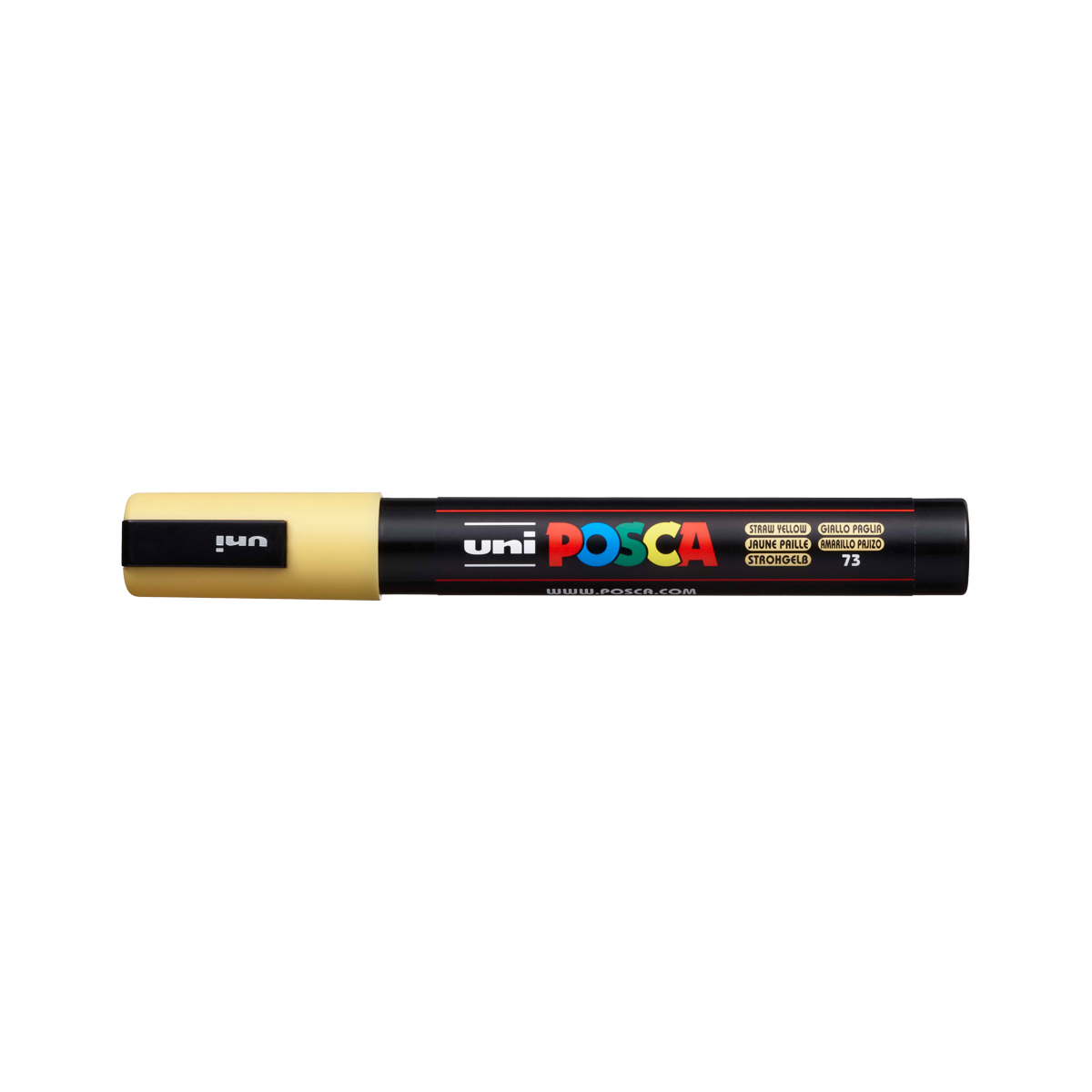 Posca PC-5M акрилен маркер, 1,8 – 2,5 mm, сламеножълт (73)