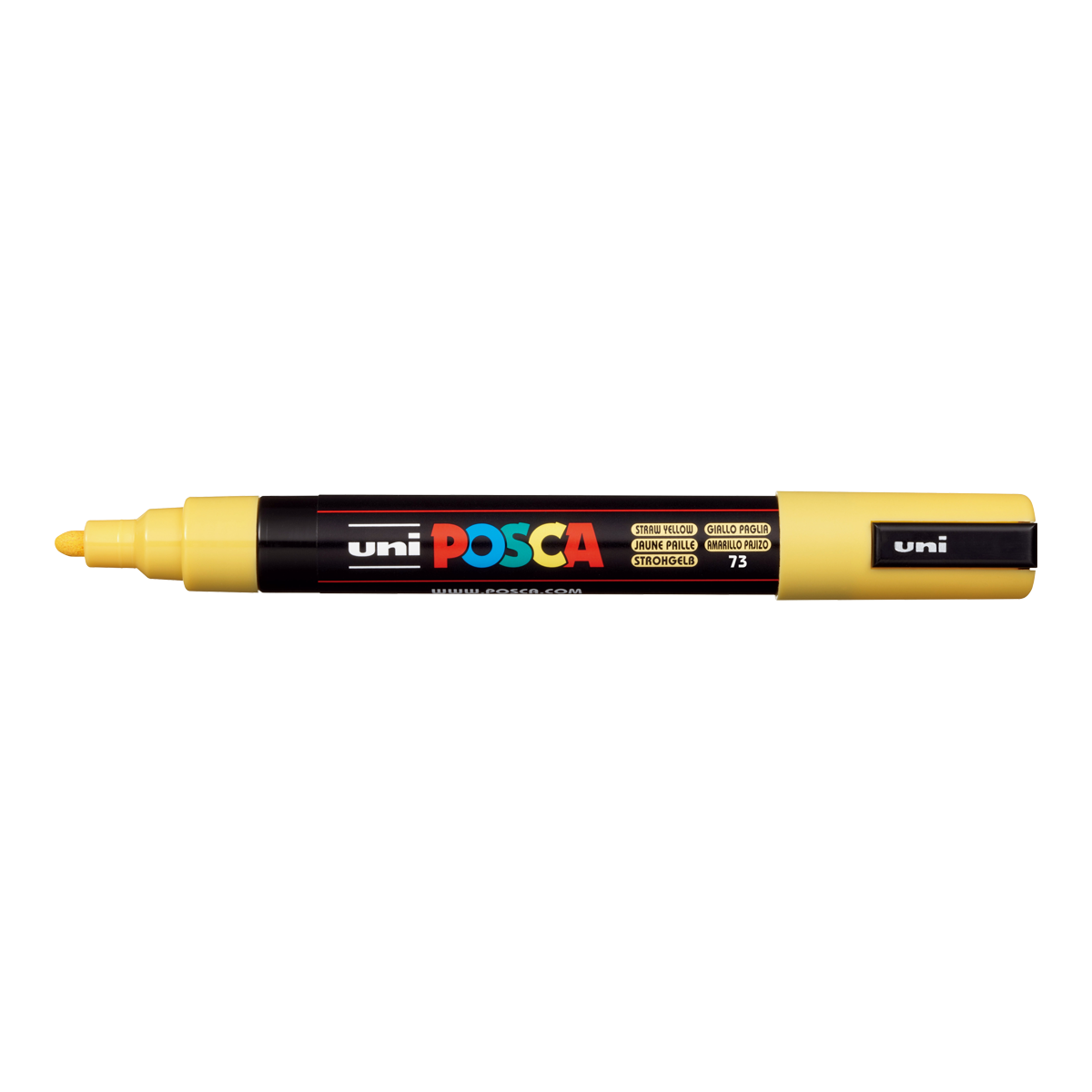 Posca PC-5M акрилен маркер, 1,8 – 2,5 mm, сламеножълт (73)