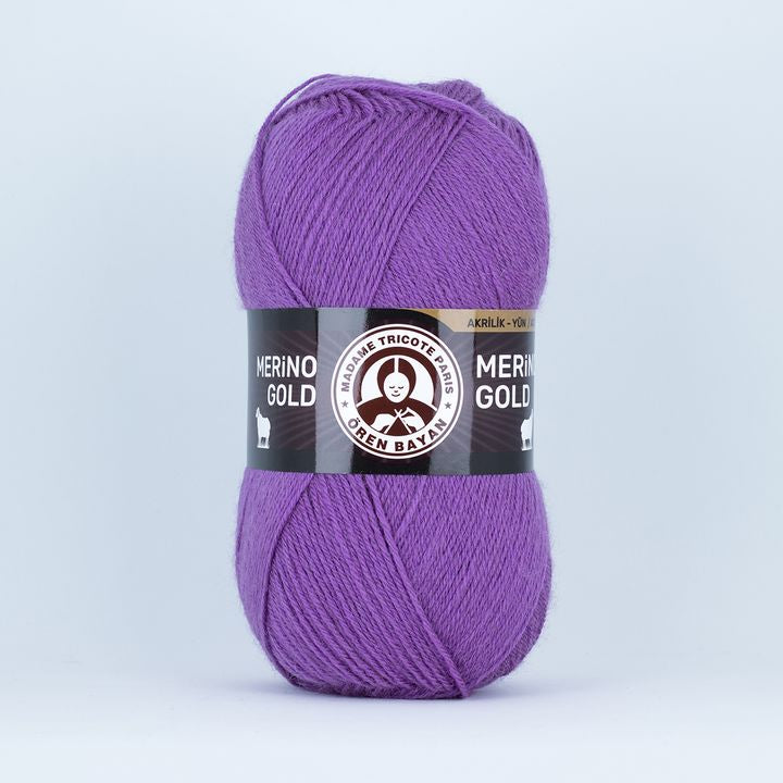 Прежда за плетене Madame Tricote Paris Merino Gold 100 гр — изображение 9
