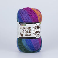 Прежда за плетене Madame Tricote Paris Merino Gold Batik 100 гр — изображение 1