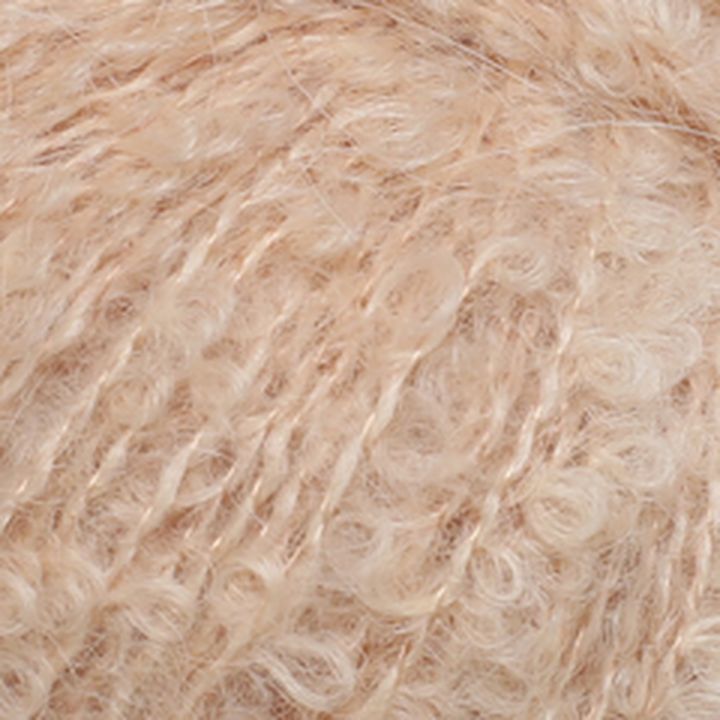 Прежда La Mia Alpaca Boucle 50 гр – беж