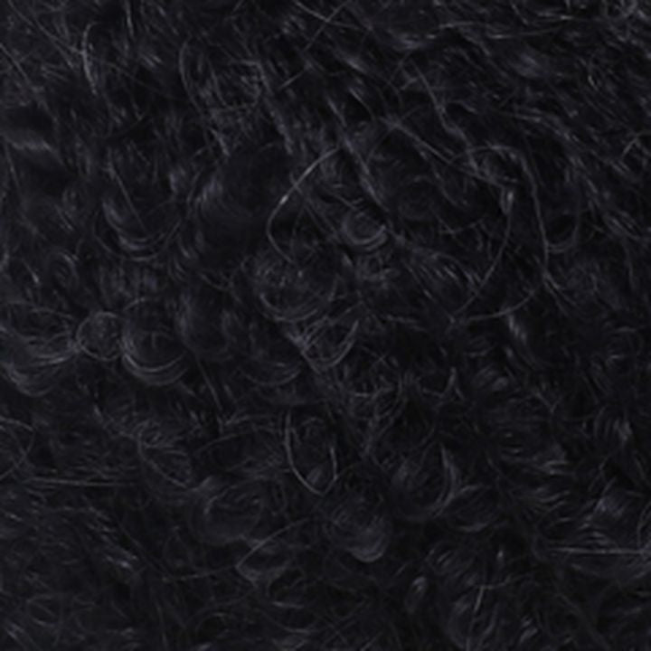 Прежда La Mia Alpaca Boucle 50 гр – черна