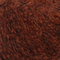 Прежда La Mia Alpaca Boucle 50 гр – тъмнокафяво