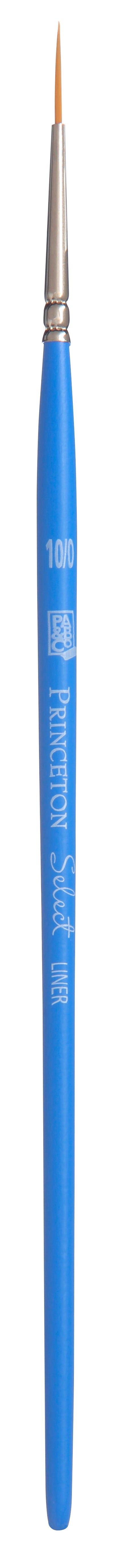 Четка liner PRINCETON Select синтетична с къса дръжка – 10/0