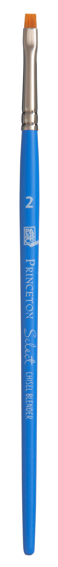 Плоска художествена четка PRINCETON Select Chisel Blender с къса дръжка – 2