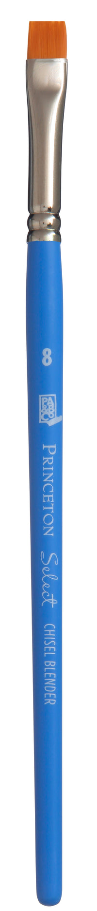Плоска художествена четка PRINCETON Select Chisel Blender с къса дръжка – 8