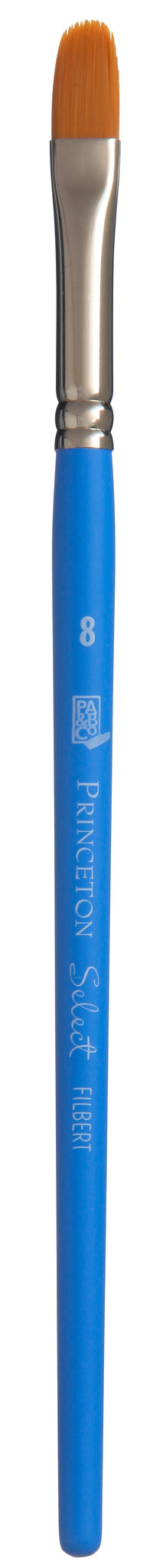 Синтетична четка PRINCETON Select filbert с къса дръжка – 8
