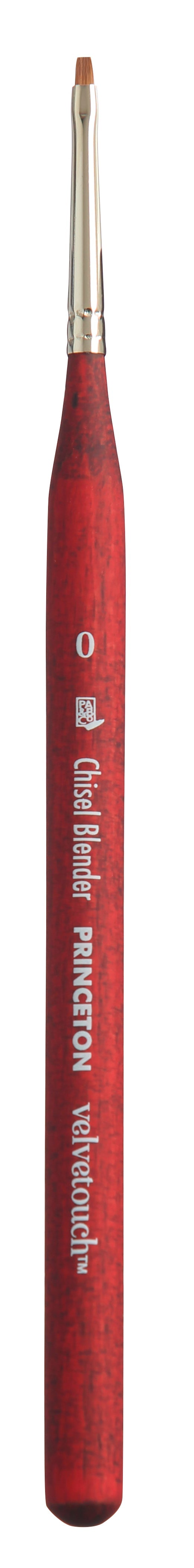 PRINCETON Velvetouch универсална четка Chisel Blender размер 0