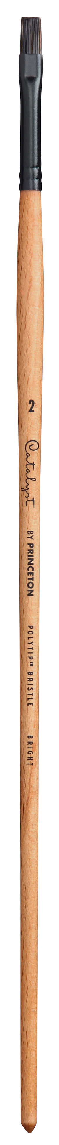 PRINCETON Catalyst Polytip плоска четка Bright с дълга дръжка – 2