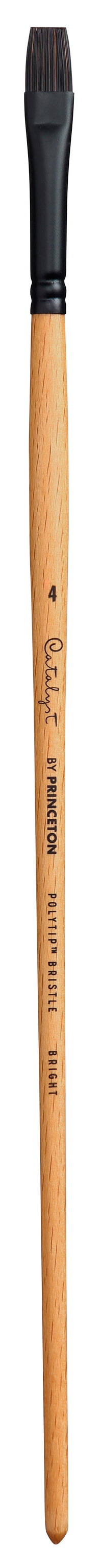 PRINCETON Catalyst Polytip плоска четка Bright с дълга дръжка – 4