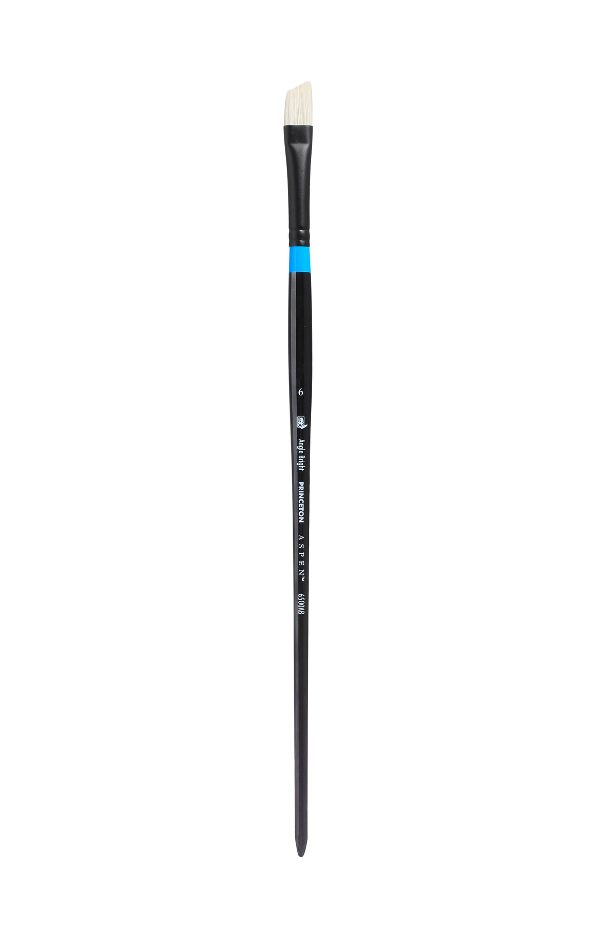 Скосена художествена четка PRINCETON Aspen Angle Bright с дълга дръжка – 6