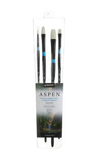 PRINCETON Aspen комплект четки за акрил и масло 4 бр.