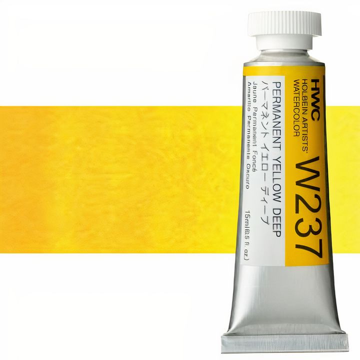Професионални акварелни бои Holbein Artists 15 ml | жълти нюанси — изображение 13