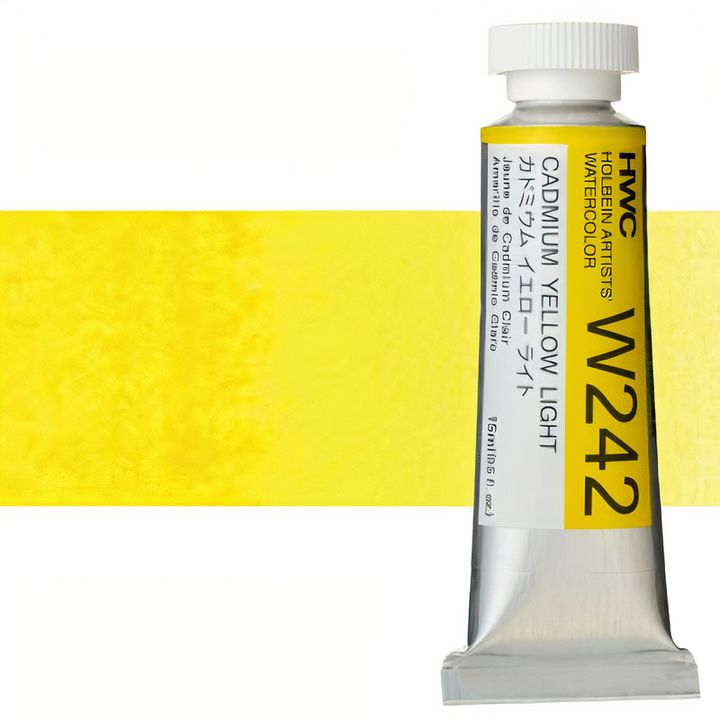 Професионални акварелни бои Holbein Artists 15 ml | жълти нюанси — изображение 18