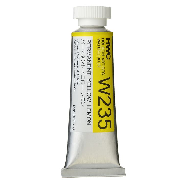 Професионални акварелни бои Holbein Artists 15 ml | жълти нюанси — изображение 2