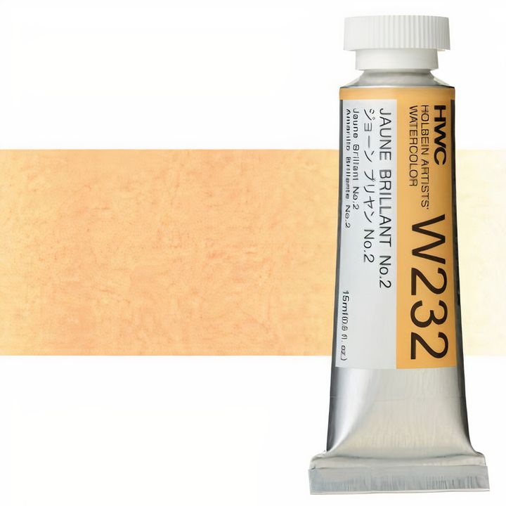 Професионални акварелни бои Holbein Artists 15 ml | жълти нюанси — изображение 8
