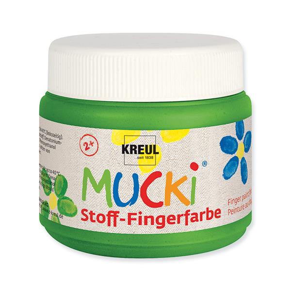 Бои за текстил, които се нанасят с пръсти 150 ml MUCKI – Green